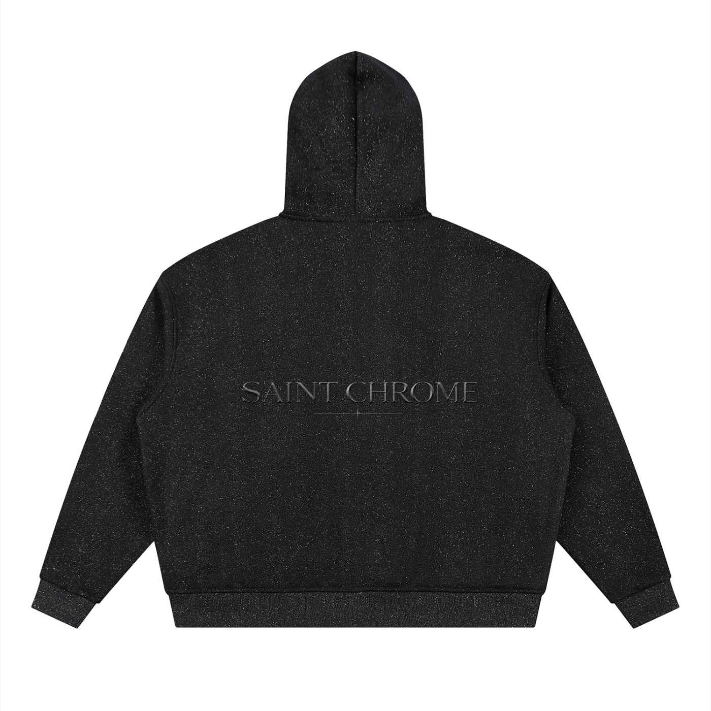 Unisex Sparkles Full Zip Boxy Hoodie