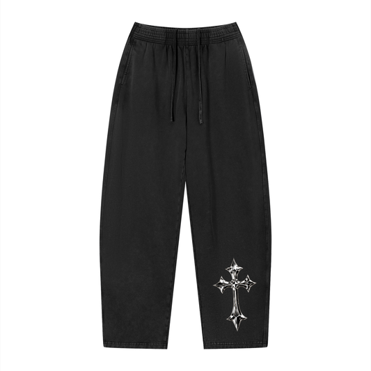 Unisex Vintage Wash Loose Sweatpants